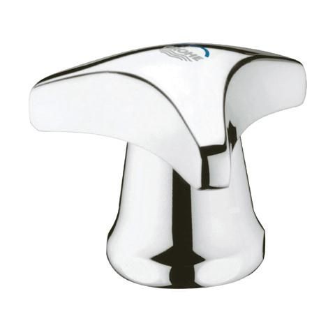 Grohe Griff Trecorn 45080 1/2&quot; Markierung blau mit Kappe chrom